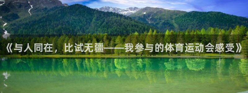 球客岛：《与人同在，比试无疆——我参与的体育运动会感受》