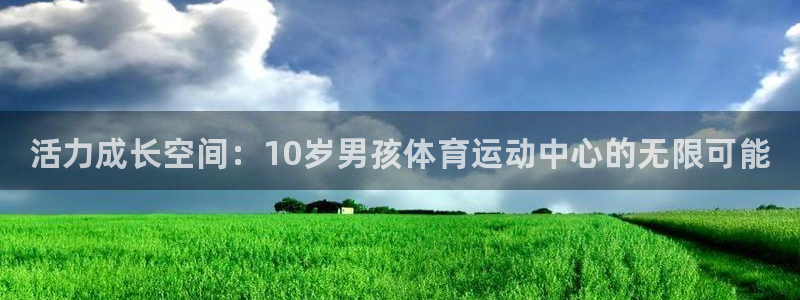 球客岛：活力成长空间：10岁男孩体育运动中心的无限可能